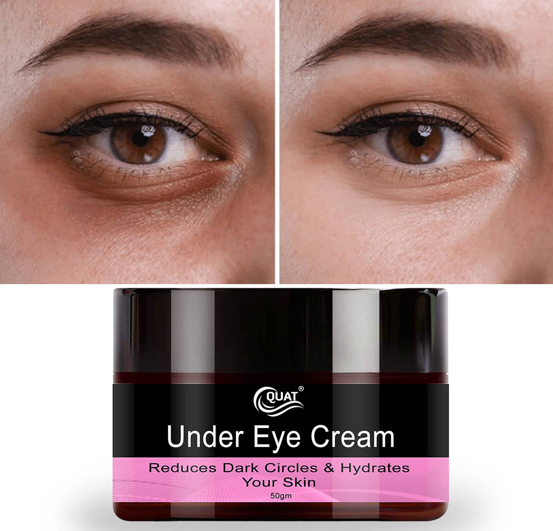     			Quat Under Eye Cream – Reduces Dark Circles Eye Pen 50 g