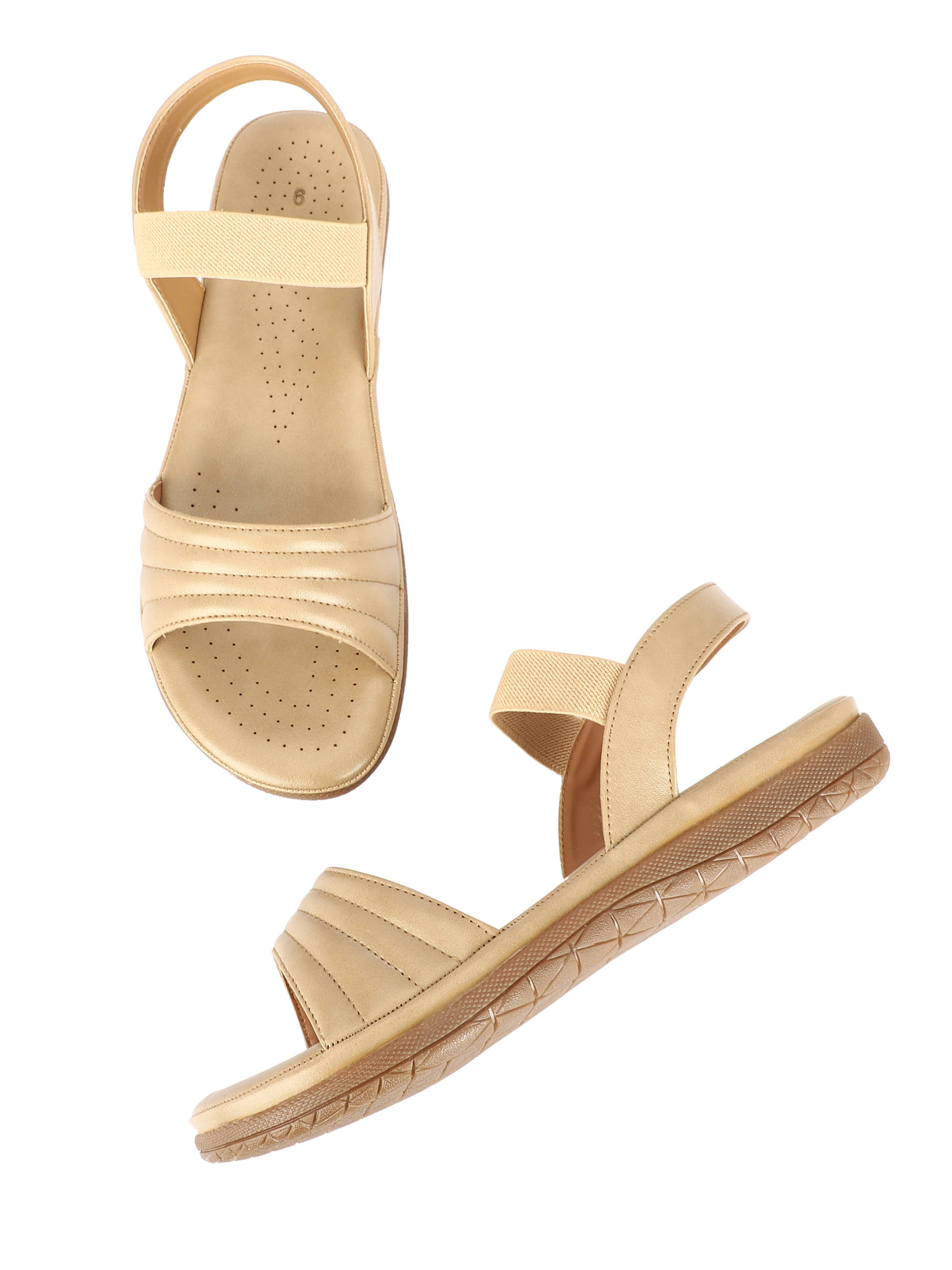     			Rimezs Beige Women's Flats