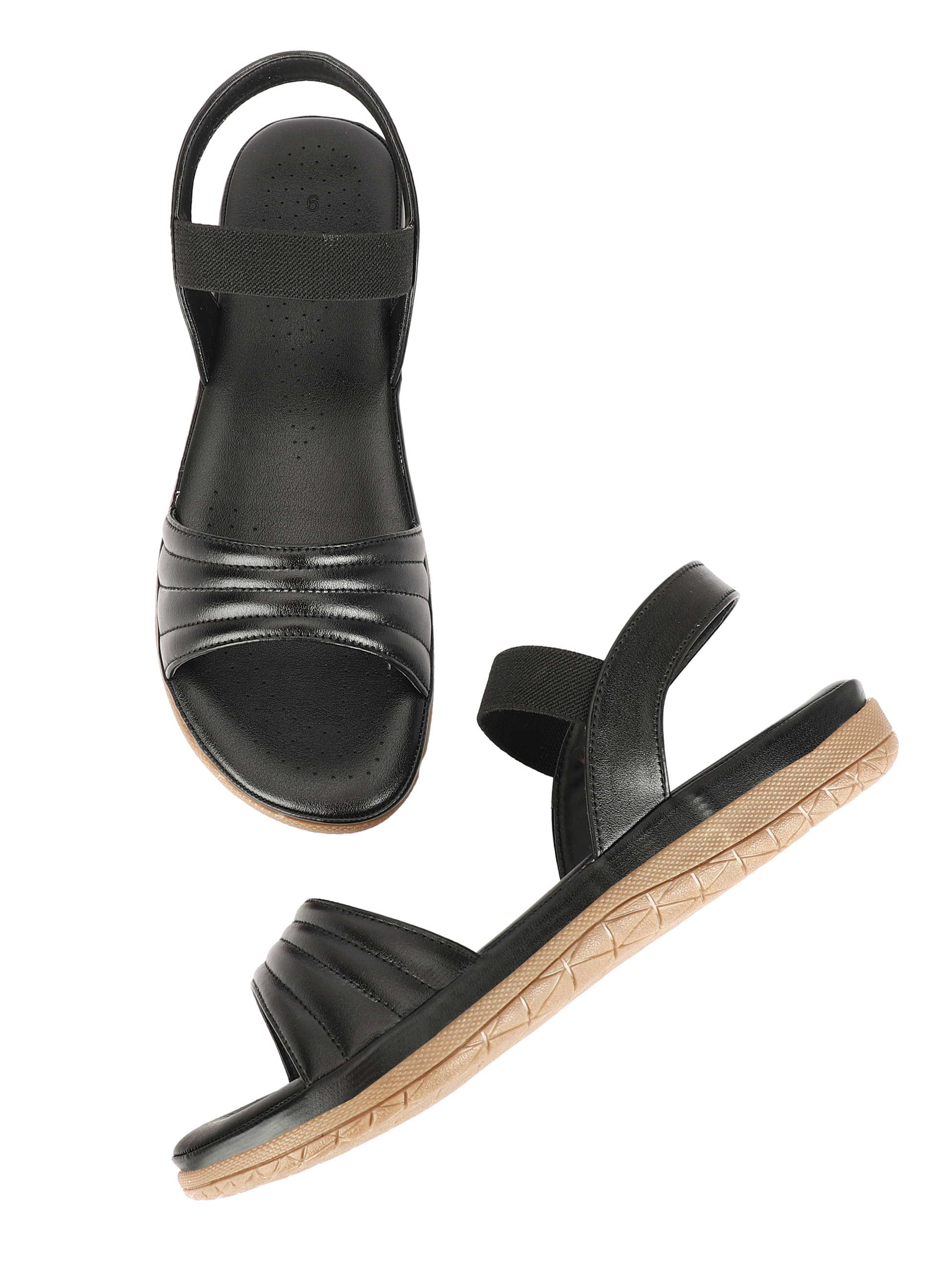     			Rimezs Black Women's Flats