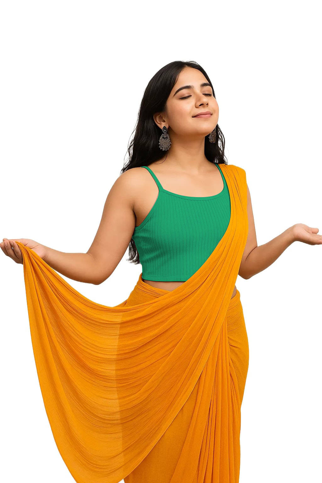 SOHOT Sea Green Readymade without Pad Cotton Women's Blouse ( Pack of 1 )     			SOHOT Sea Green Readymade without Pad Cotton Women's Blouse ( Pack of 1 )