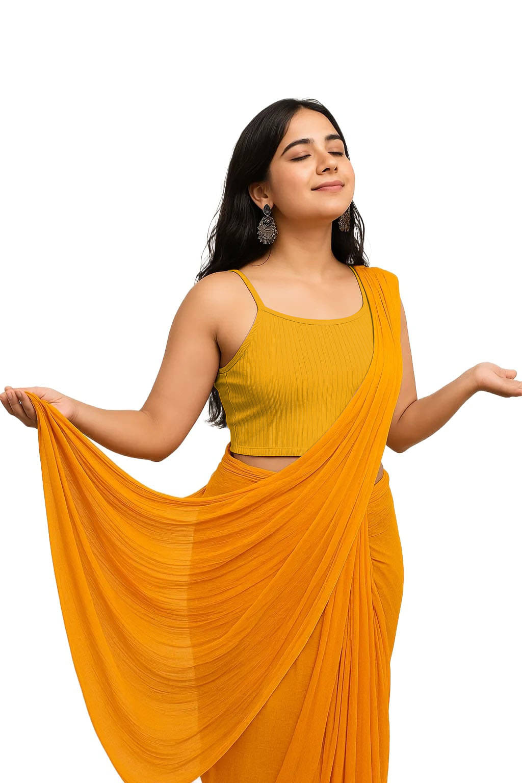 SOHOT Yellow Readymade without Pad Cotton Women's Blouse ( Pack of 1 )     			SOHOT Yellow Readymade without Pad Cotton Women's Blouse ( Pack of 1 )