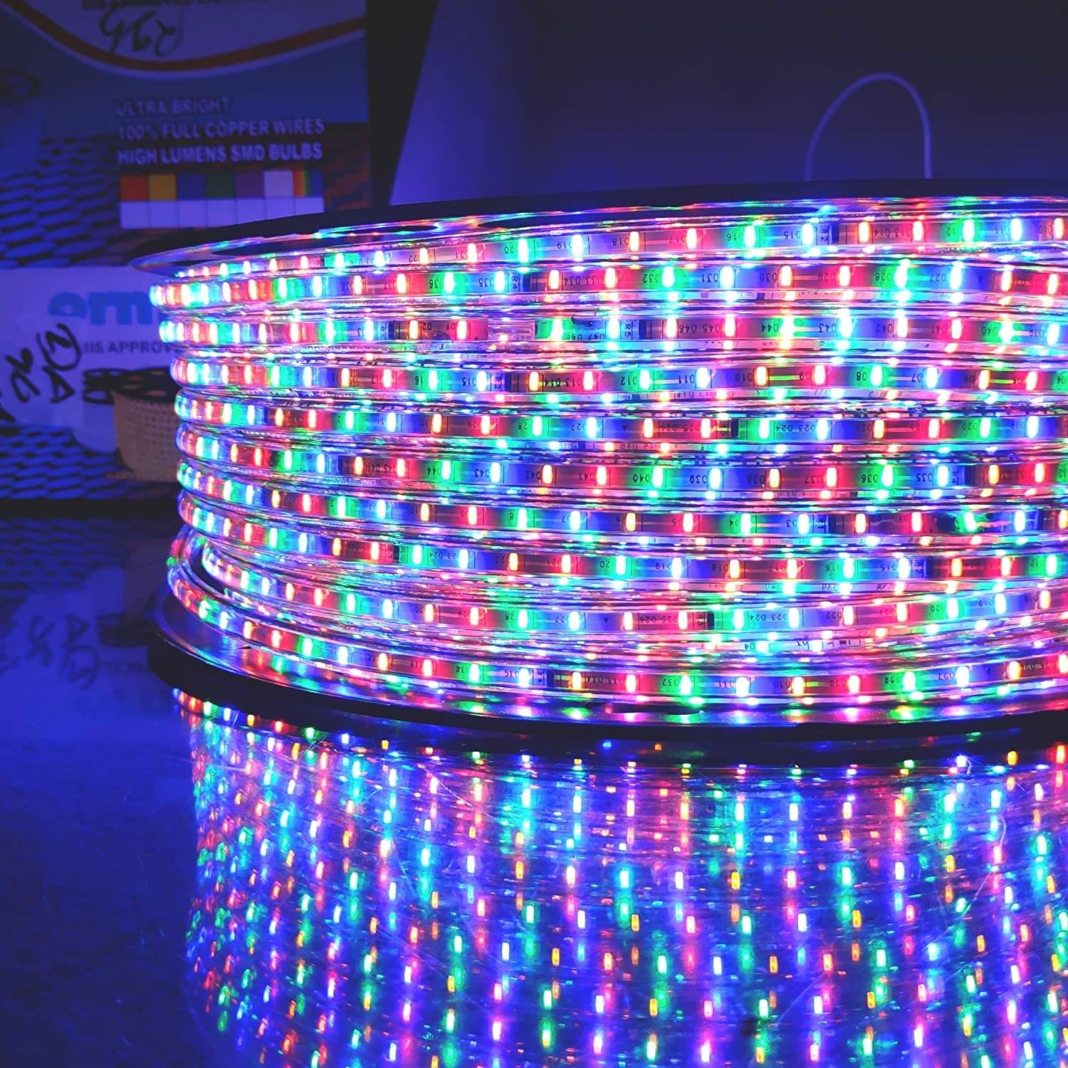     			VAIBHAVI Twenty 4X7 Multicolor 5M LED Strip ( Pack of 1 )