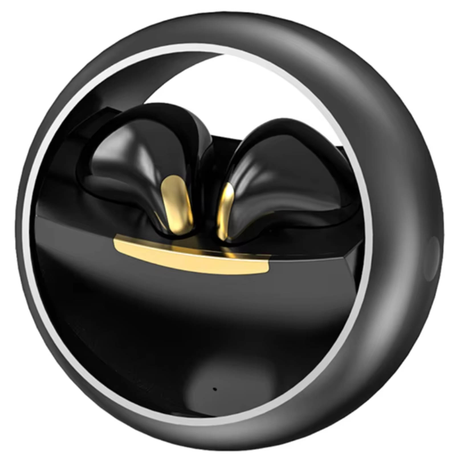     			VEHOP Ear Spin True Wireless in Ear Earbuds, Bluetooth 5.4, 35ms Low Latency Gaming Mode, 30Hrs Playtime Fast Charging, HiFi DSP Sound, Quad-Mic ENC, 13mm Driver, IPX6 Water Resistance