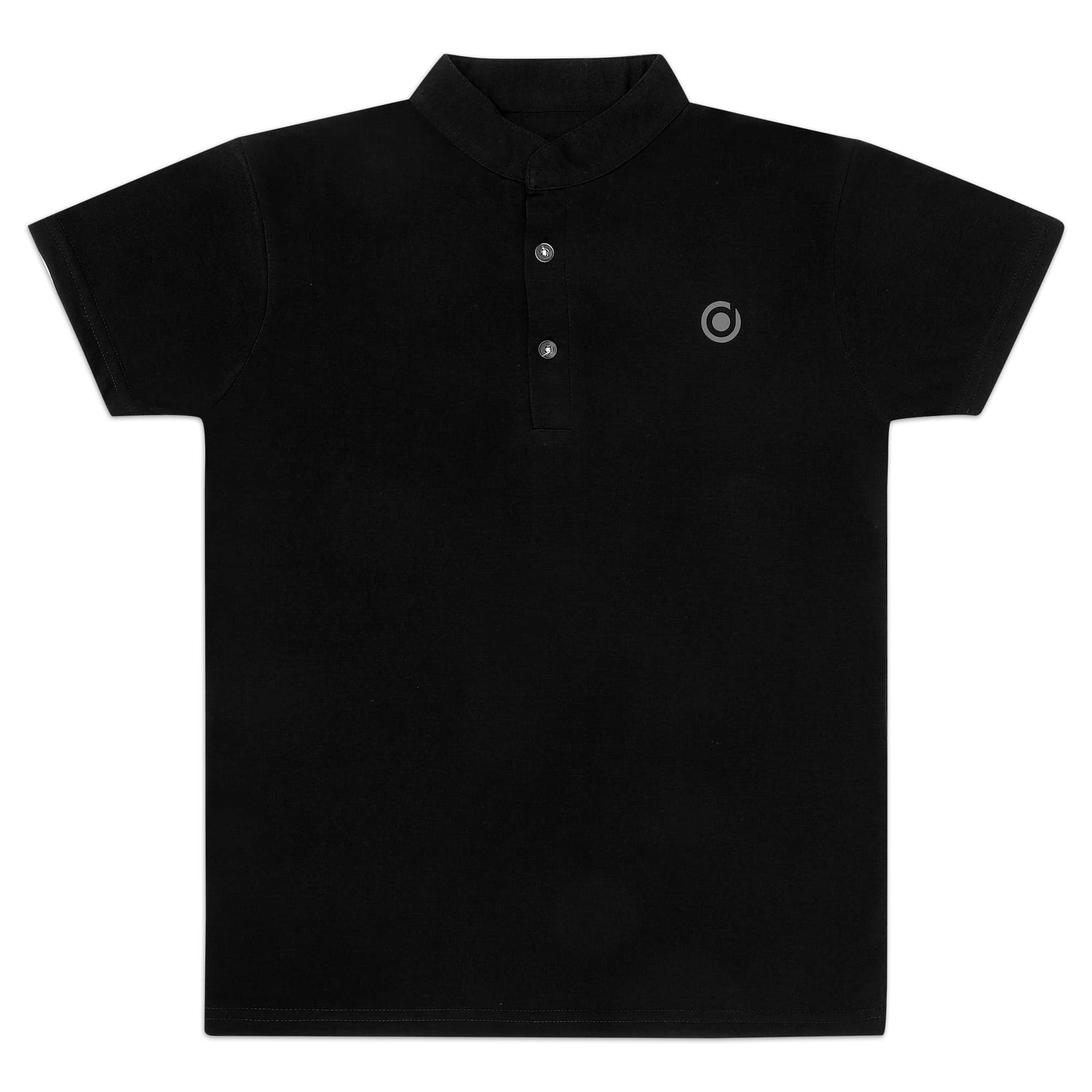 Volex Pack of 1 Boys & Girls Cotton T-Shirt ( Black )
