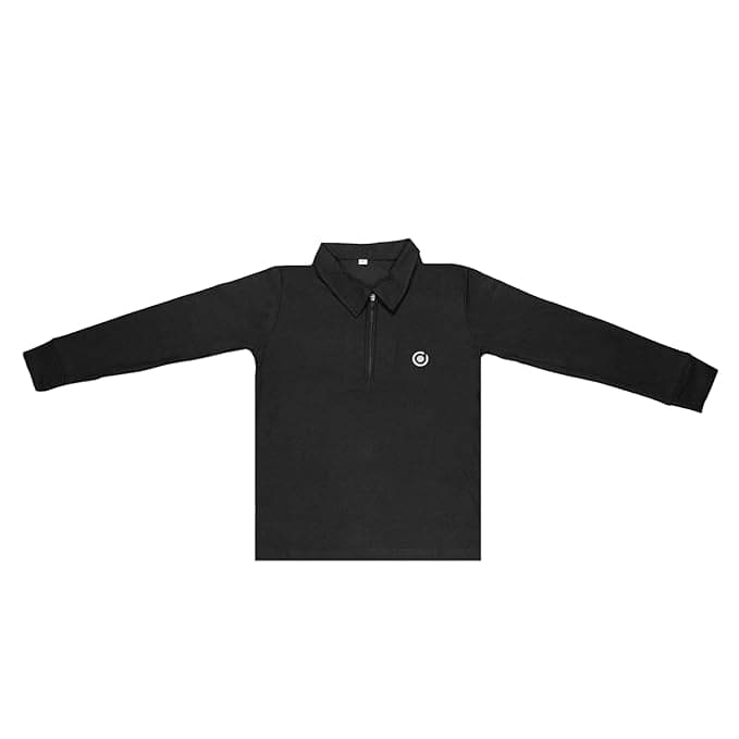     			Volex Pack of 1 Boys & Girls Polyester T-Shirt ( Black )