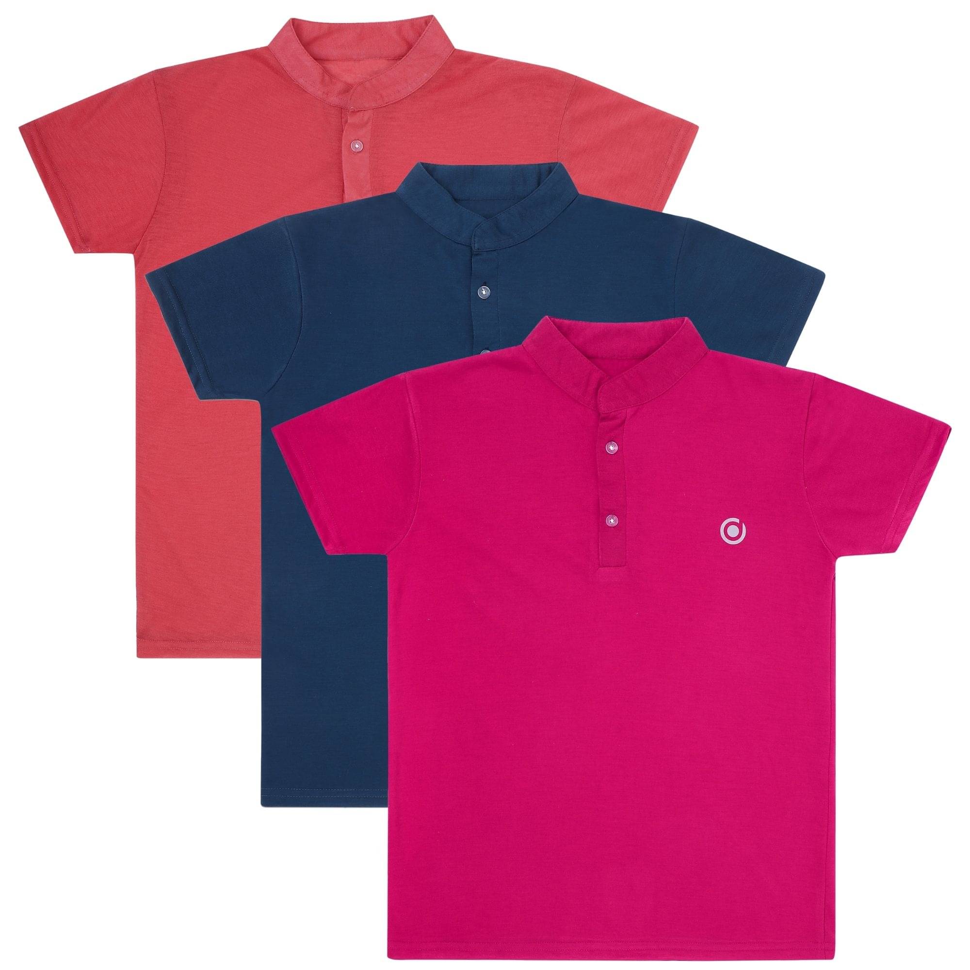     			Volex Pack of 3 Boys & Girls Cotton Polo T-Shirt ( Multicolor )