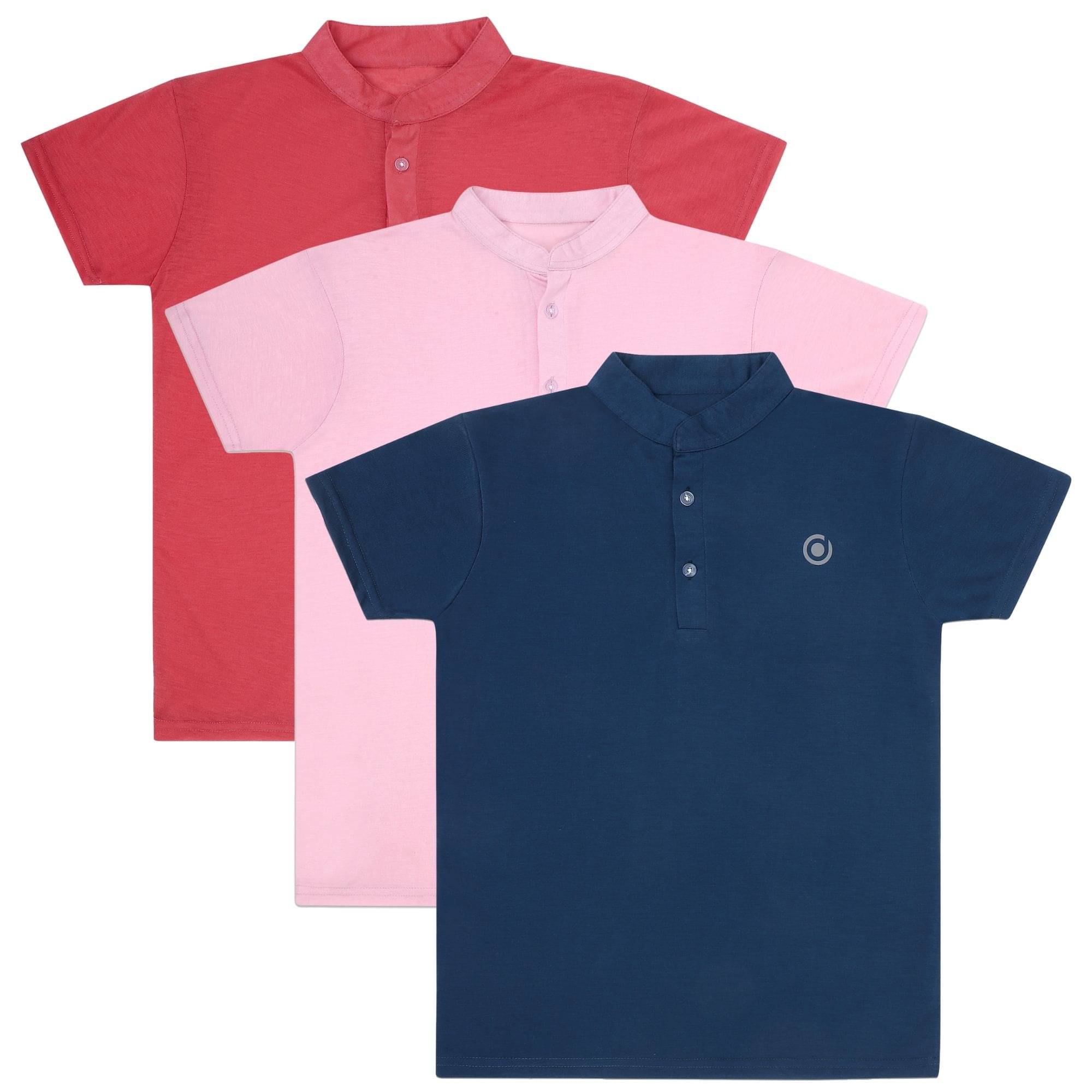     			Volex Pack of 3 Boys & Girls Cotton Polo T-Shirt ( Multicolor )