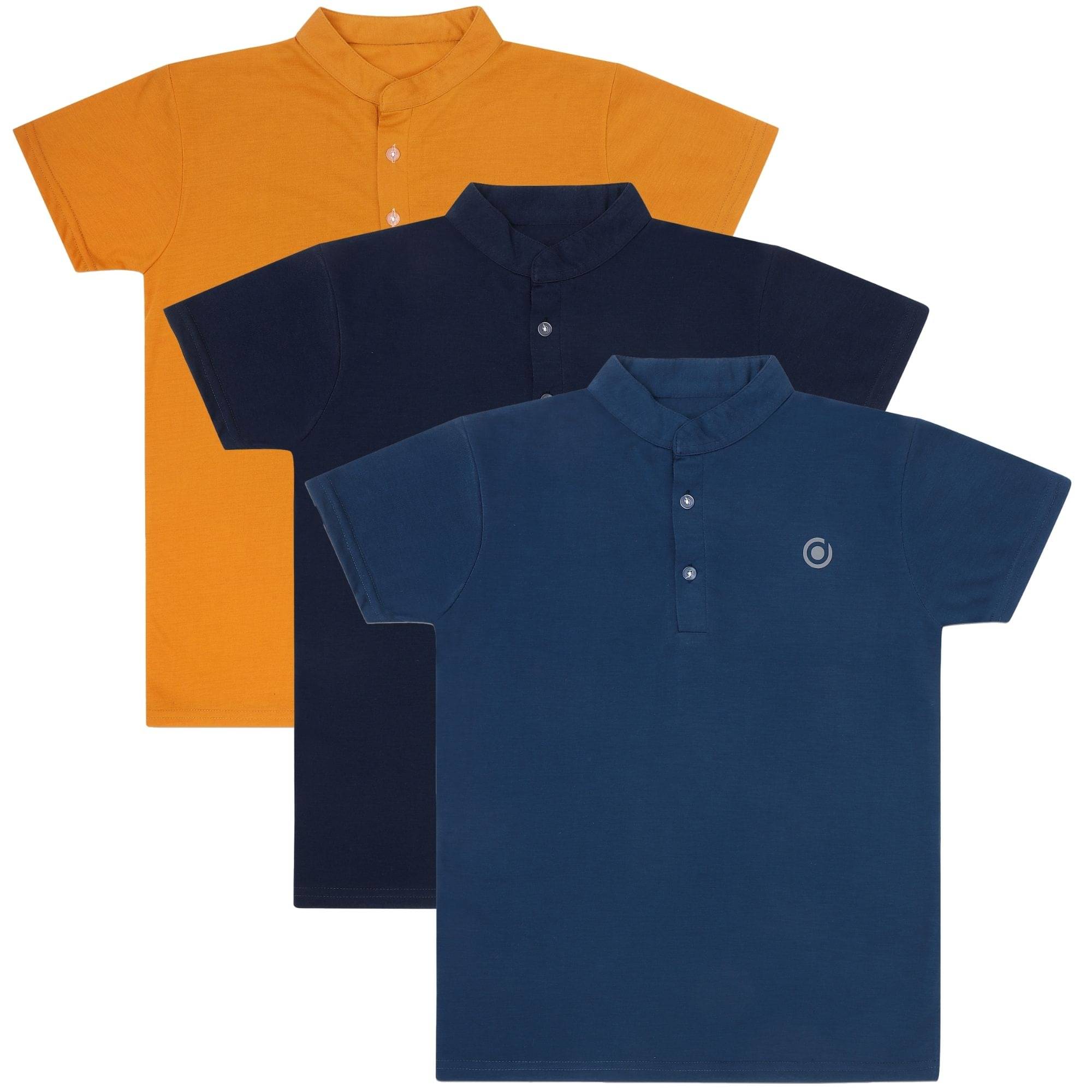     			Volex Pack of 3 Boys & Girls Cotton Polo T-Shirt ( Multicolor )