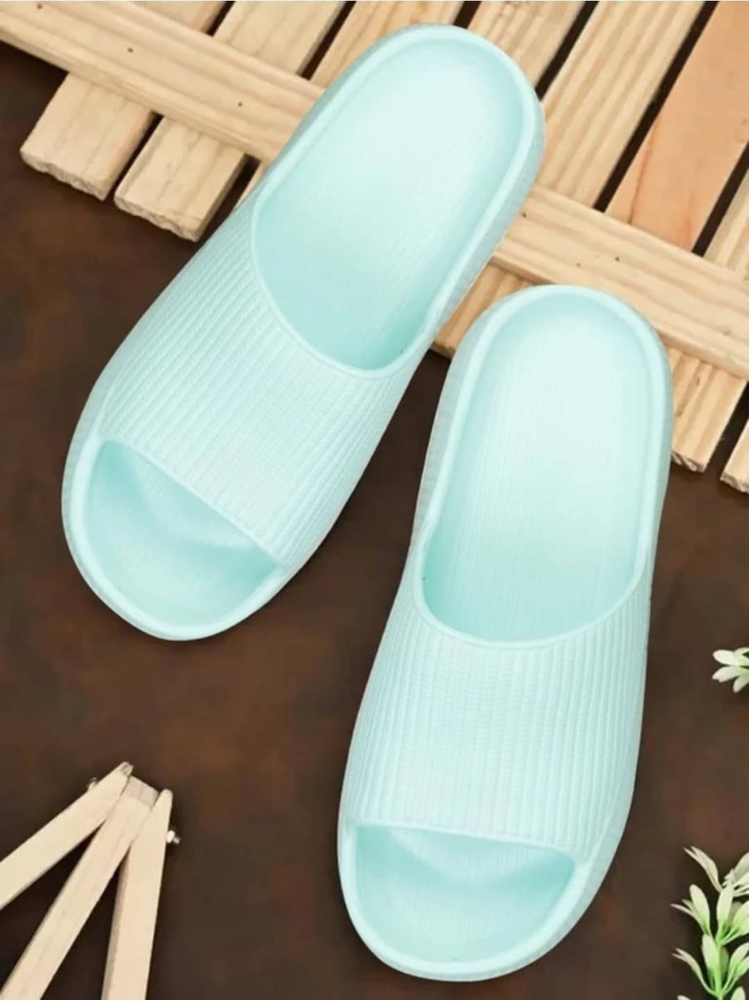     			Beeone Blue Women's Slide