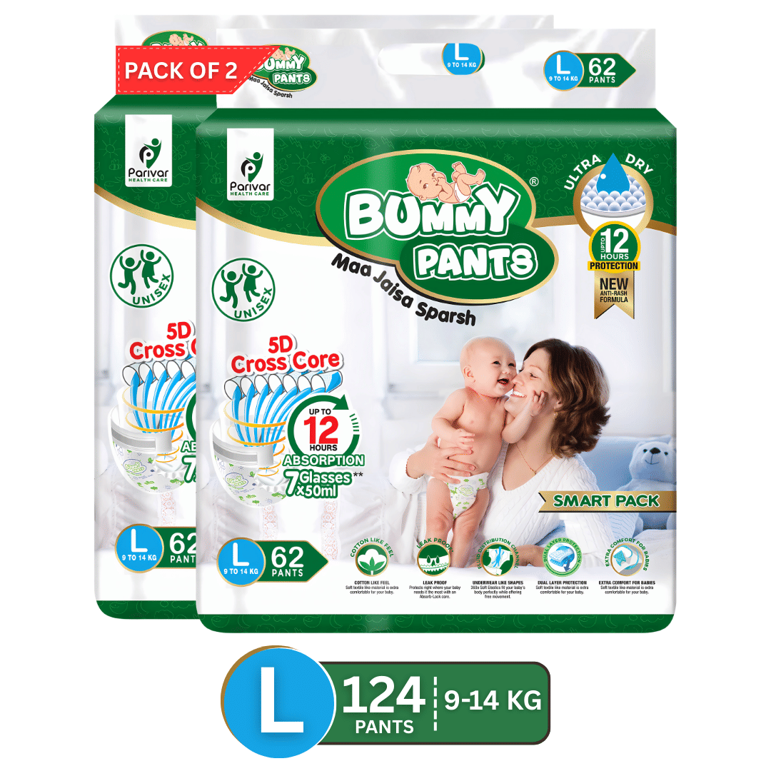 Bummy Pants L Disposable Diapers ( Pack of 2 ) Bummy Pants L Disposable Diapers ( Pack of 2 )
