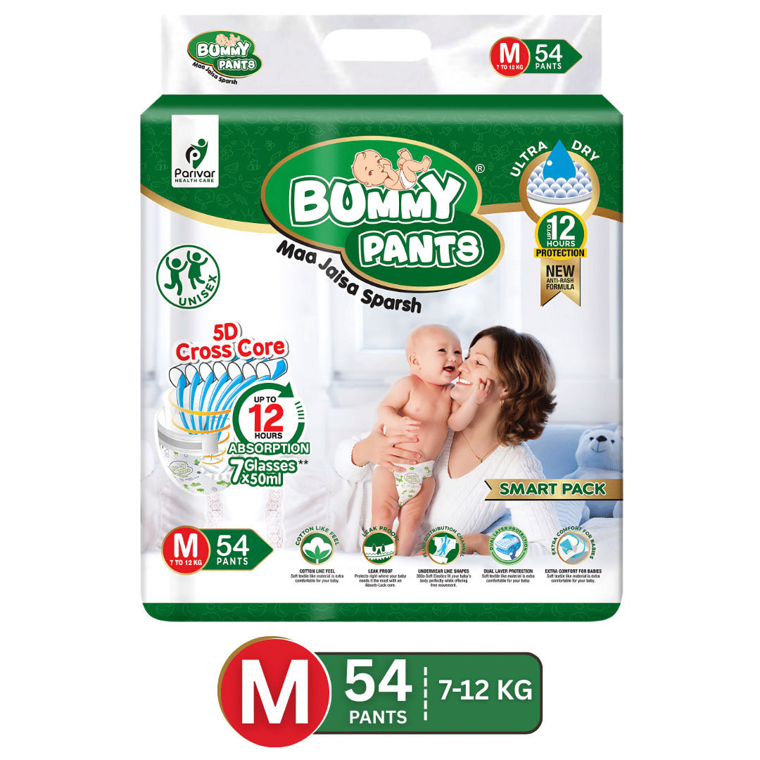    			Bummy Pants M Disposable Diapers ( Pack of 1 )