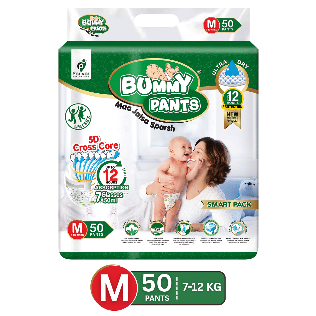     			Bummy Pants M Disposable Diapers ( Pack of 1 )