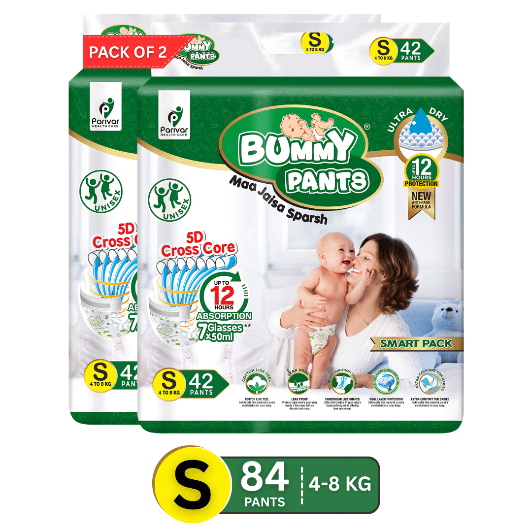 Bummy Pants S Disposable Diapers ( Pack of 2 )     			Bummy Pants S Disposable Diapers ( Pack of 2 )