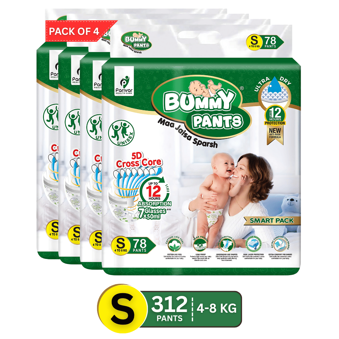 Bummy Pants S Disposable Diapers ( Pack of 4 ) Bummy Pants S Disposable Diapers ( Pack of 4 )