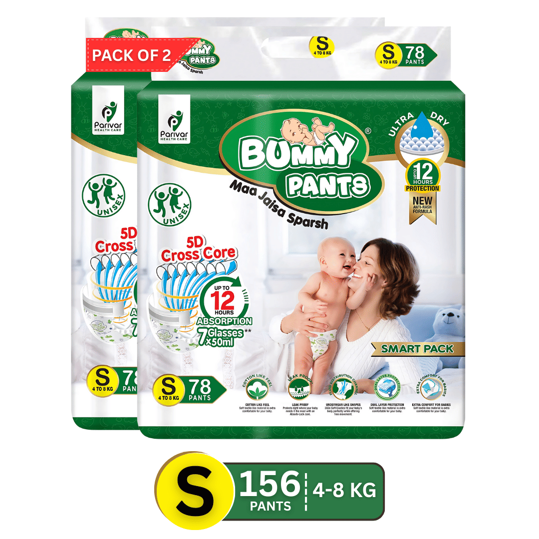     			Bummy Pants S Disposable Diapers ( Pack of 2 )