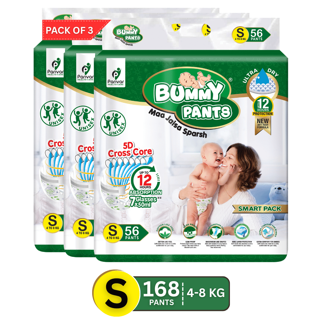     			Bummy Pants S Disposable Diapers ( Pack of 3 )