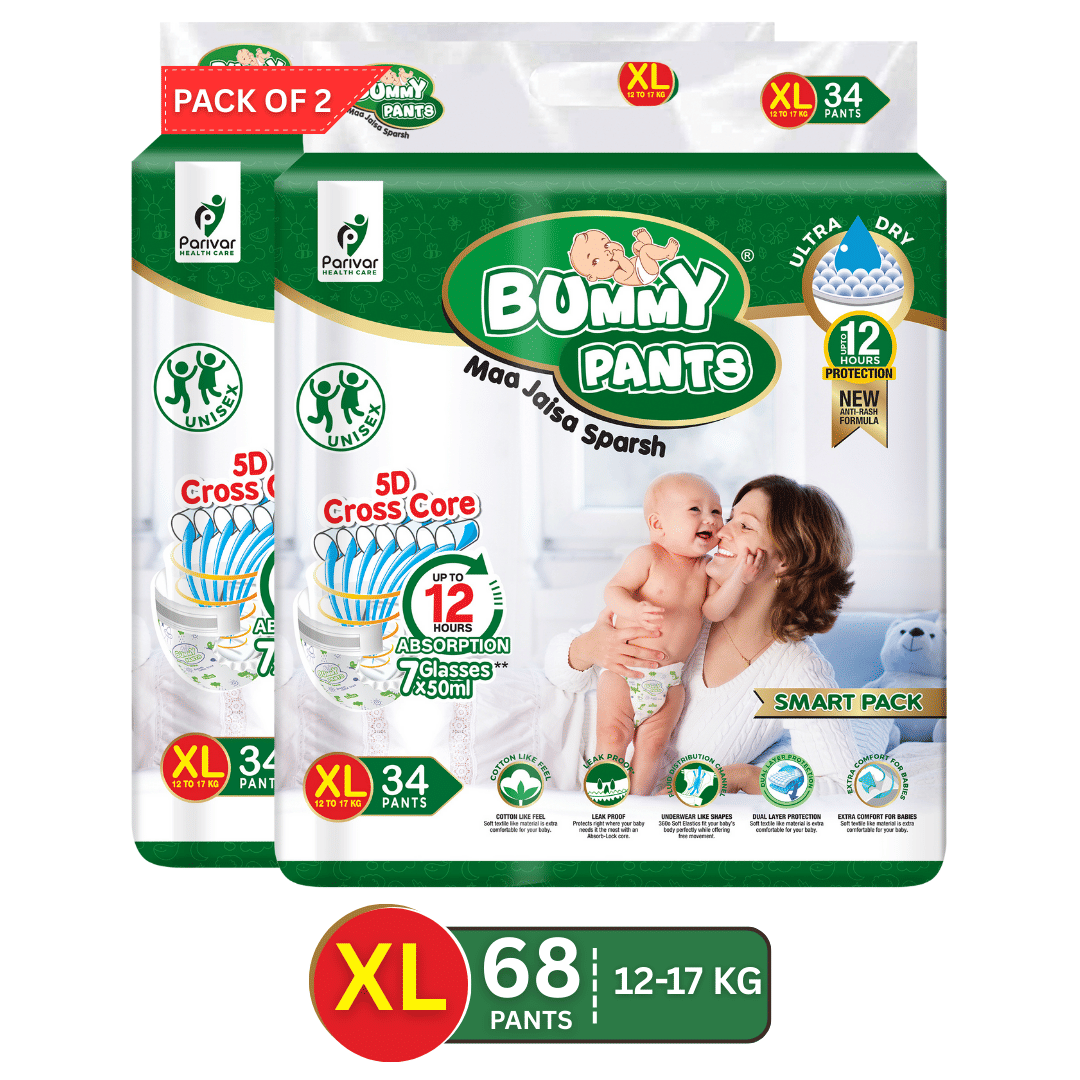 Bummy Pants XL Disposable Diapers ( Pack of 2 )     			Bummy Pants XL Disposable Diapers ( Pack of 2 )