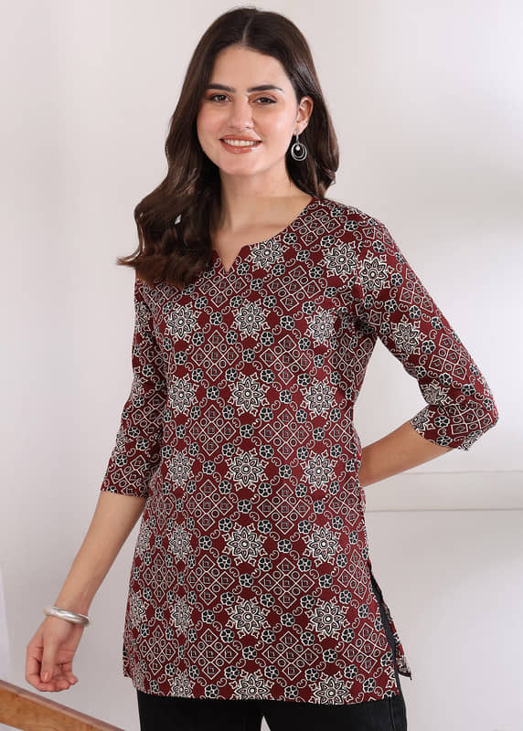 KETAKI FASHION Women Crepe Printed Straight Kurti ( Multicolor1 ) - Kurtis, Tunics | Buy online on ZillyBuy