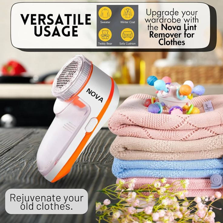     			Lint remover Orange Fabric Cleaning Kit