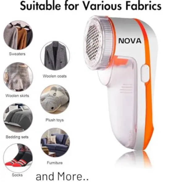     			Lint remover Orange Fabric Cleaning Kit