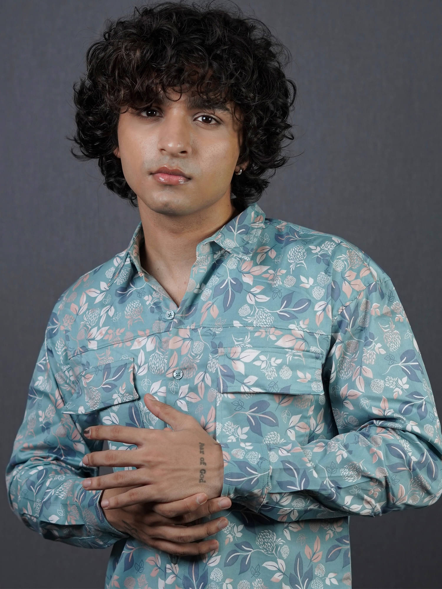 Maniac 100% Cotton Boxy Printed Full Sleeves Men's Casual Shirt - Blue ( Pack of 1 ) Maniac 100% Cotton Boxy Printed Full Sleeves Men's Casual Shirt - Blue ( Pack of 1 )