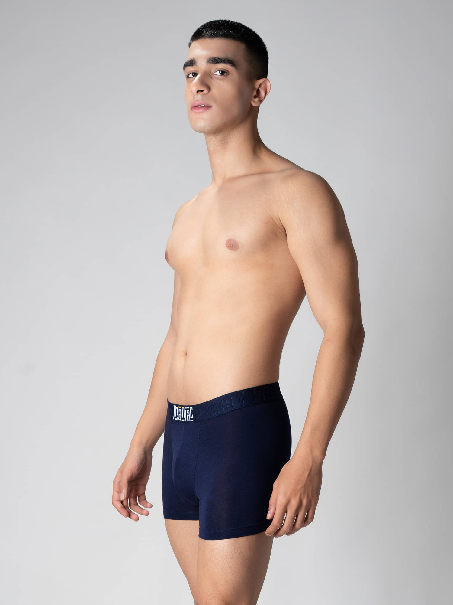 Maniac Pack of 1 Modal Trunks For Men's ( Blue ) Maniac Pack of 1 Modal Trunks For Men's ( Blue )