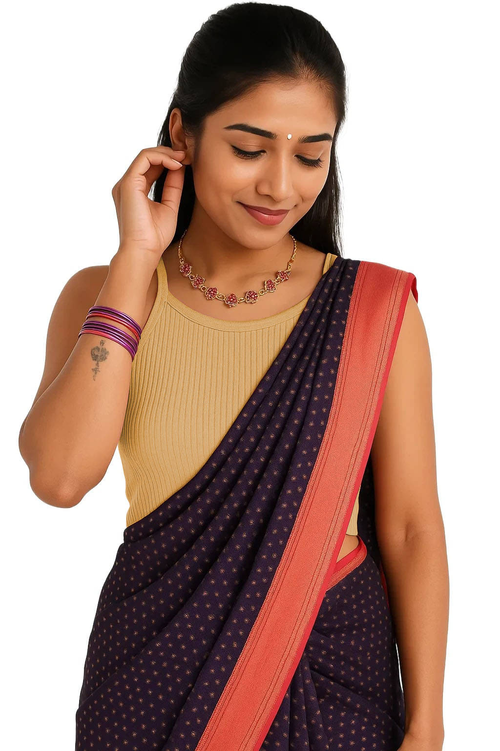 SOHOT Beige Readymade without Pad Cotton Women's Blouse ( Pack of 1 ) SOHOT Beige Readymade without Pad Cotton Women's Blouse ( Pack of 1 )