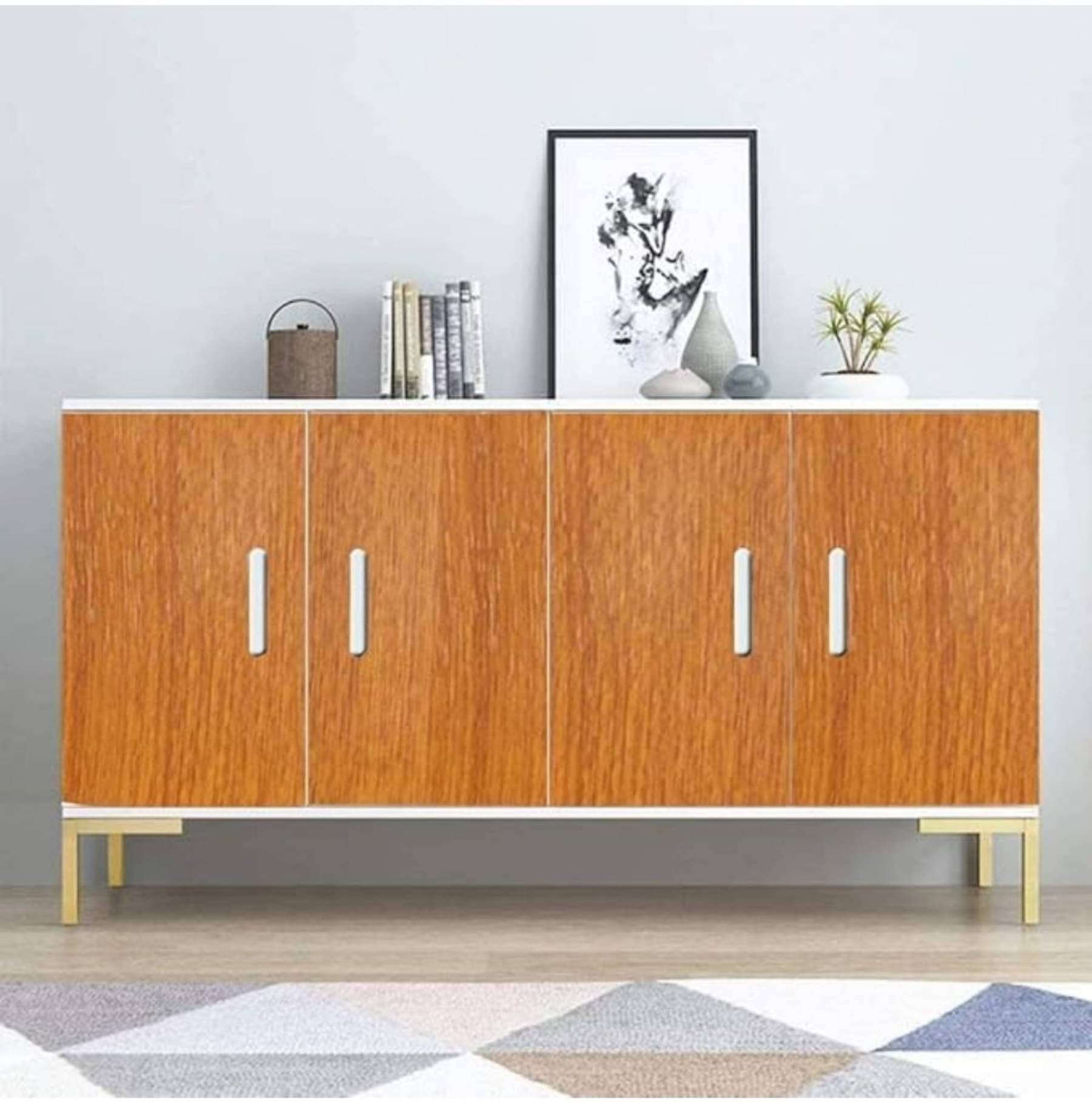 Sekhmet Self-Adhesive Wallpaper Waterproof Old Furniture Vinyl Stickers Wooden Door Wardrobe Desktop PVC Wall Papers(60*200) Sekhmet Self-Adhesive Wallpaper Waterproof Old Furniture Vinyl Stickers Wooden Door Wardrobe Desktop PVC Wall Papers(60*200)