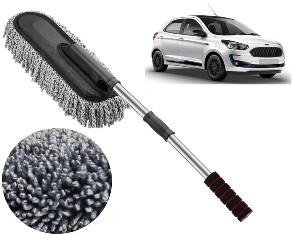     			Microfiber Flexible Duster, Car Cleaning Brushes, Dry / Wet Home, Kitchen, Office Cleaning Brush with Expandable Handle Figo 2019