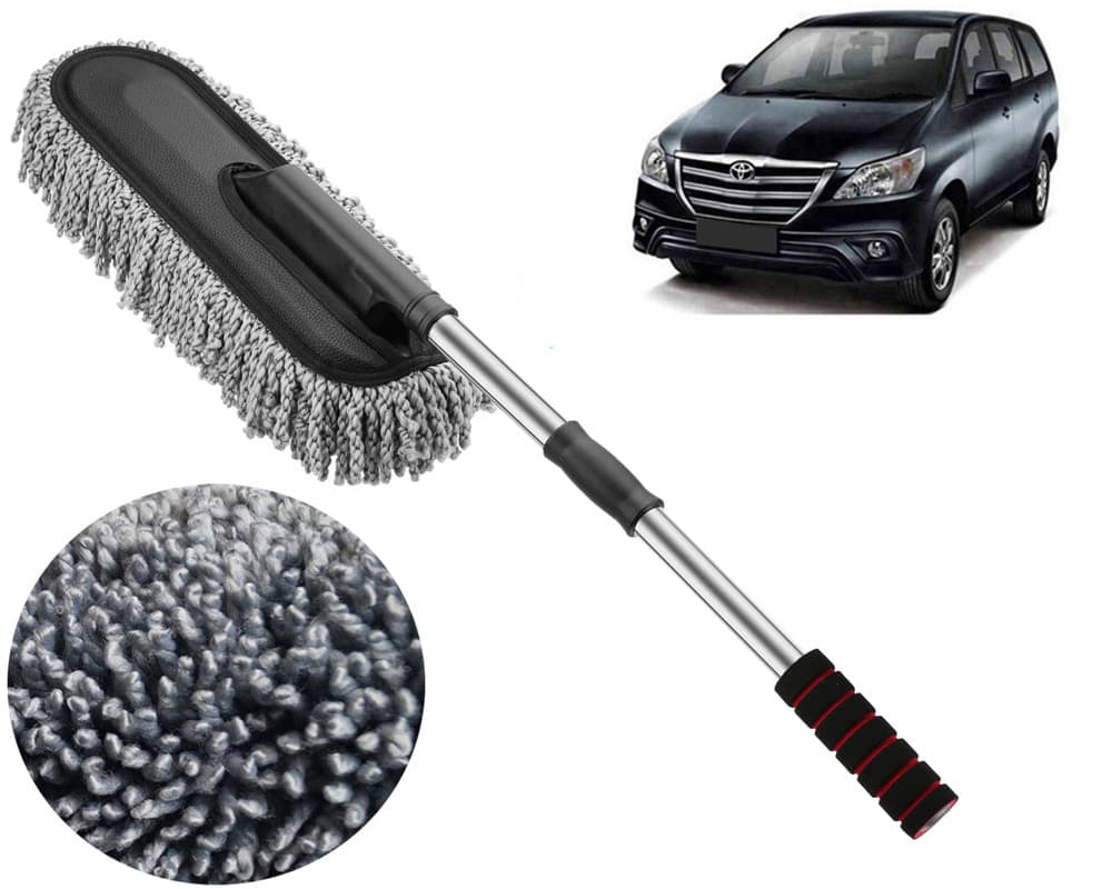     			Microfiber Flexible Duster, Car Cleaning Brushes, Dry / Wet Home, Kitchen, Office Cleaning Brush with Expandable Handle Innova 2013-2015