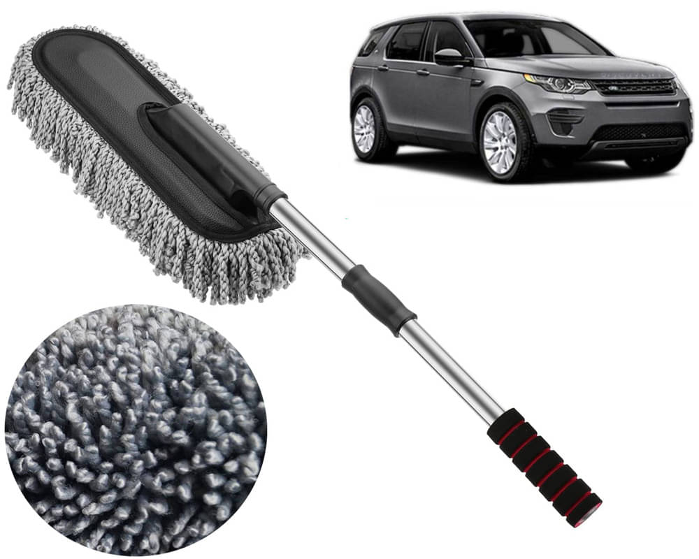    			Microfiber Flexible Duster, Car Cleaning Brushes, Dry / Wet Home, Kitchen, Office Cleaning Brush with Expandable Handle Discovery Sport