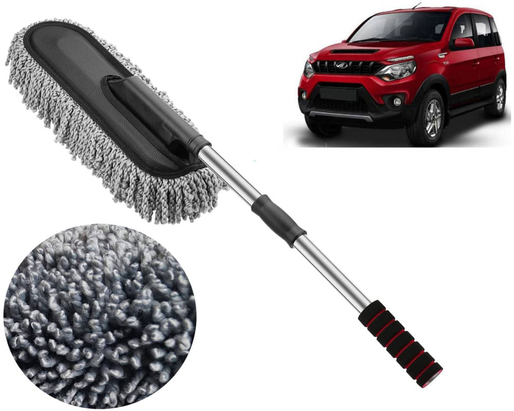     			Microfiber Flexible Duster, Car Cleaning Brushes, Dry / Wet Home, Kitchen, Office Cleaning Brush with Expandable Handle Nuvo Sport
