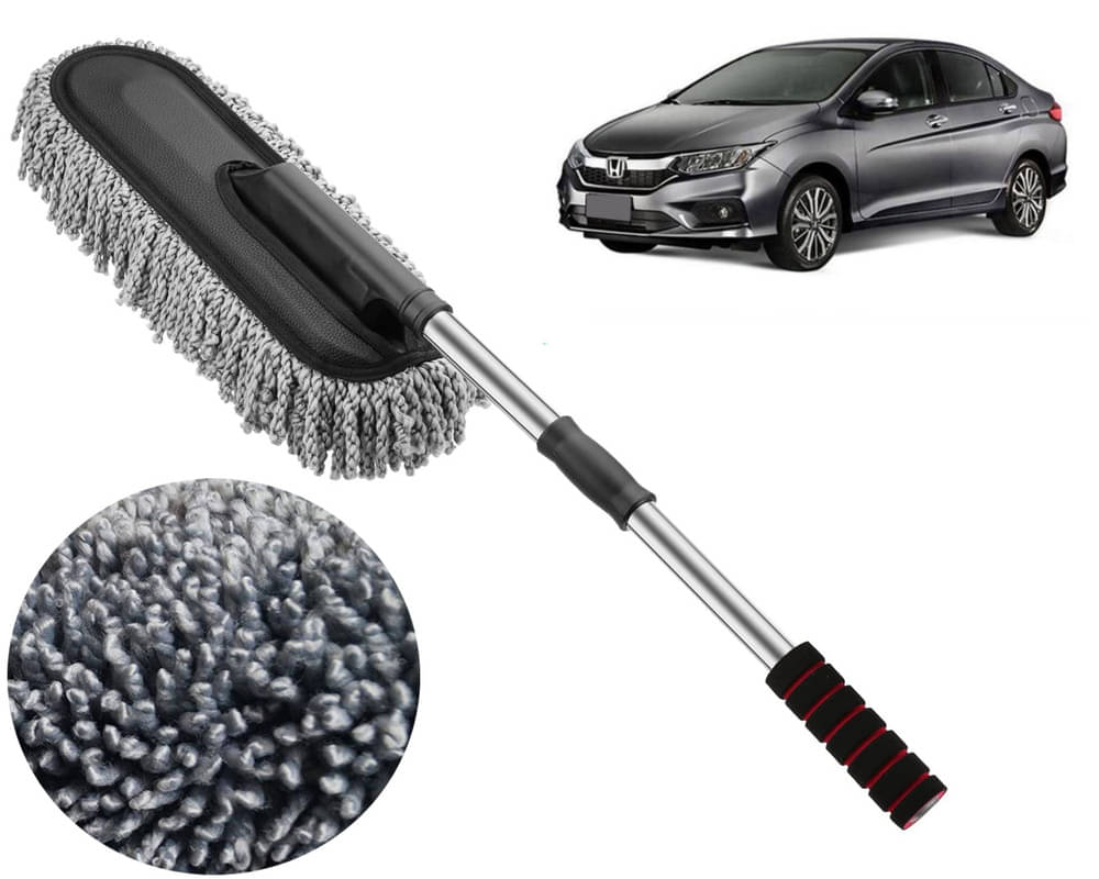     			Microfiber Flexible Duster, Car Cleaning Brushes, Dry / Wet Home, Kitchen, Office Cleaning Brush with Expandable Handle City Ivtec 2019
