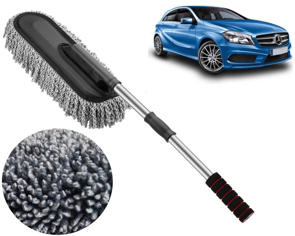     			Microfiber Flexible Duster, Car Cleaning Brushes, Dry / Wet Home, Kitchen, Office Cleaning Brush with Expandable Handle Benz A Class