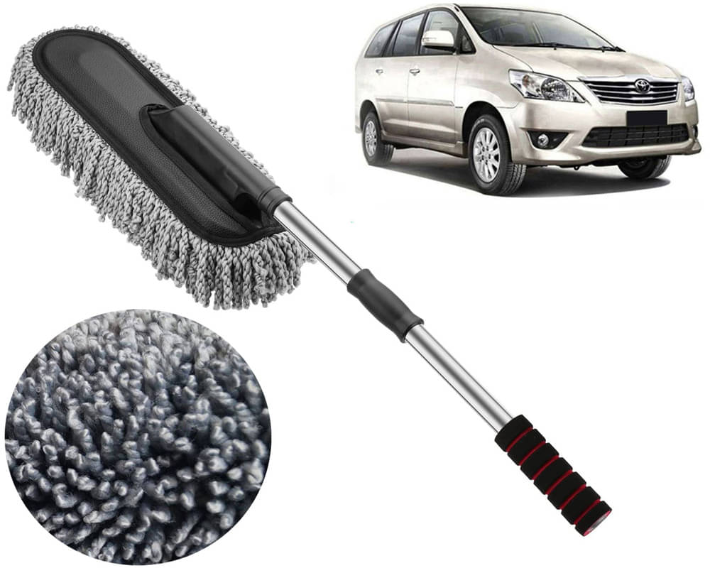     			Microfiber Flexible Duster, Car Cleaning Brushes, Dry / Wet Home, Kitchen, Office Cleaning Brush with Expandable Handle Innova 2012-2013