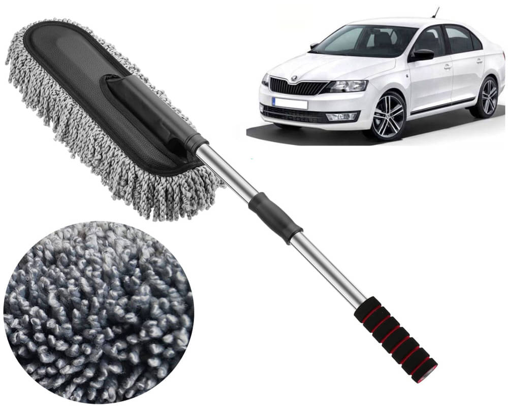     			Microfiber Flexible Duster, Car Cleaning Brushes, Dry / Wet Home, Kitchen, Office Cleaning Brush with Expandable Handle Rapid 2012
