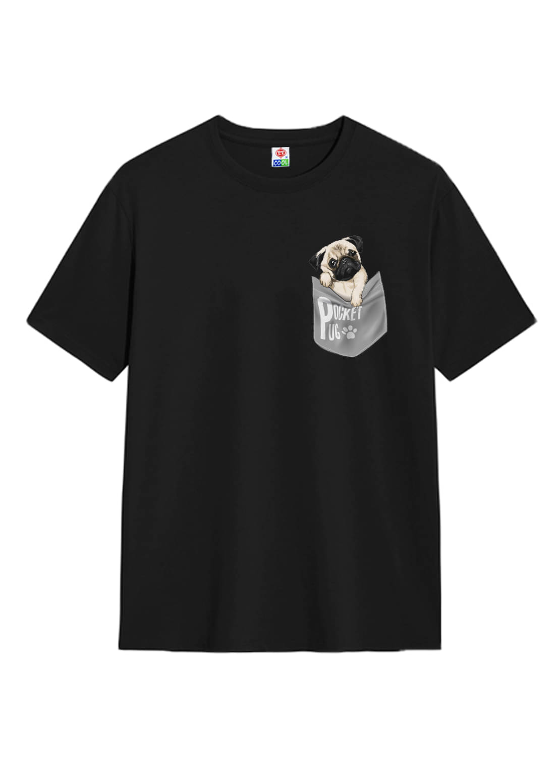 TT Men Cotton Regular Fit Printed T-Shirt ( Black ) TT Men Cotton Regular Fit Printed T-Shirt ( Black )