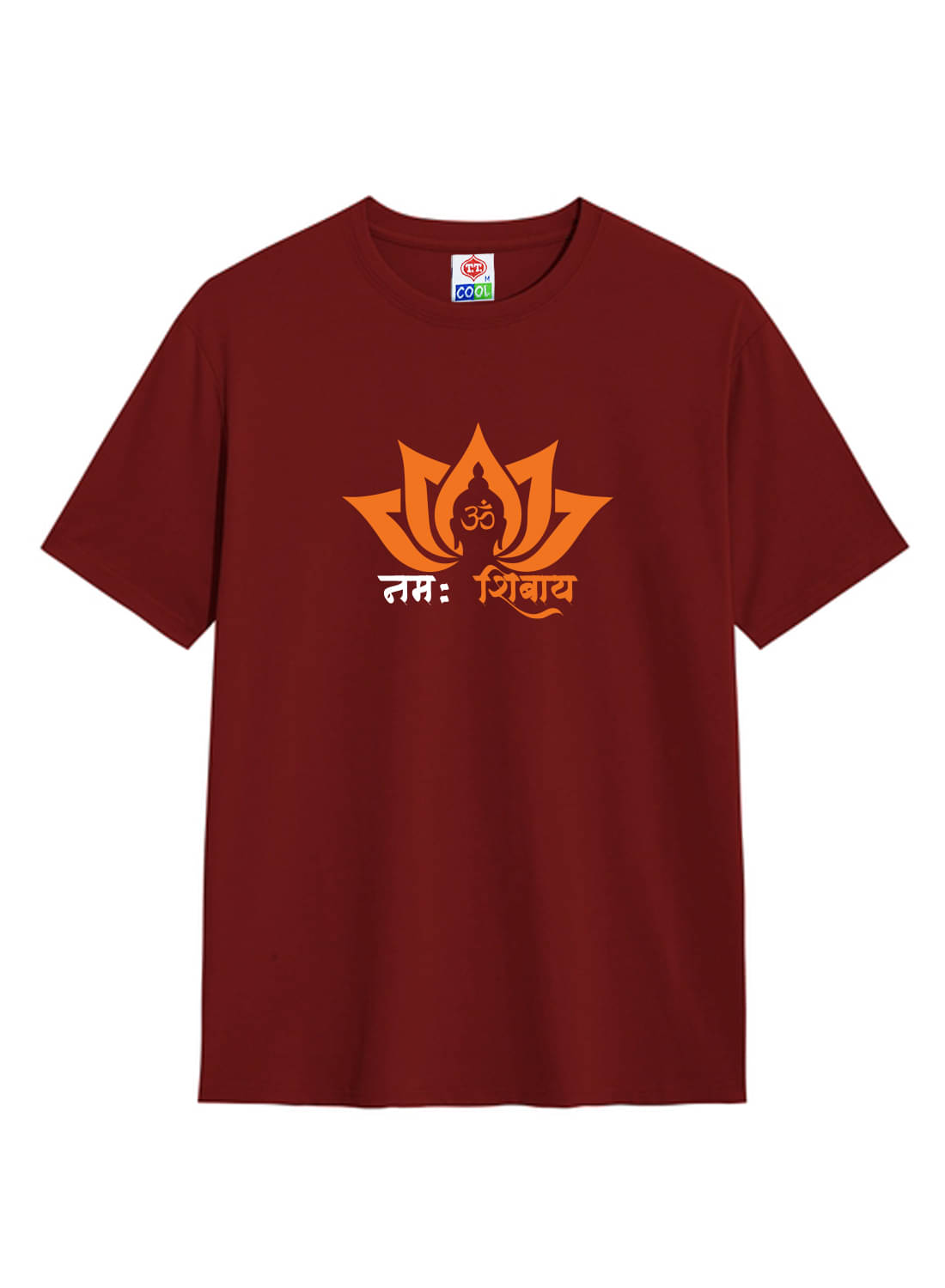     			TT Men Cotton Regular Fit Printed T-Shirt ( Red )