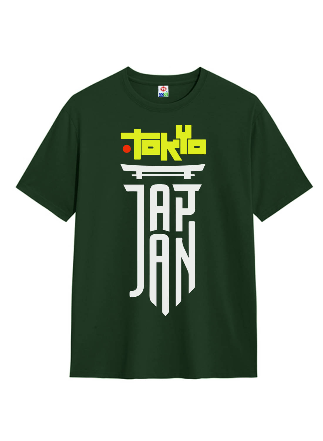     			TT Men Cotton Regular Fit Printed T-Shirt ( Green )