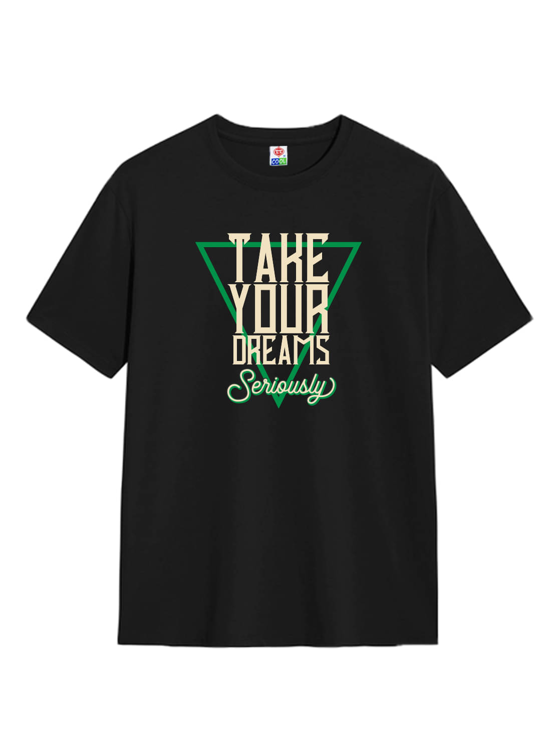 TT Men Cotton Regular Fit Printed T-Shirt ( Black ) TT Men Cotton Regular Fit Printed T-Shirt ( Black )