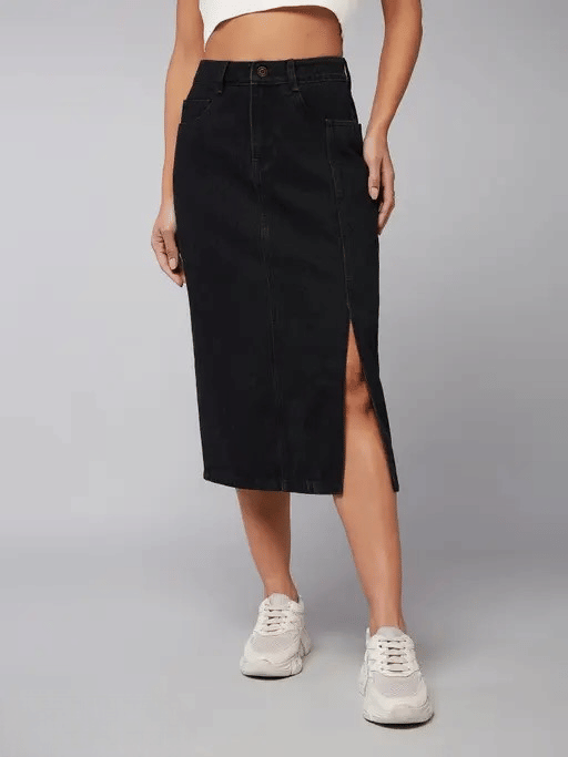 dolsia Multicolor 11 Denim Women's A-Line Skirt ( Pack of 1 ) dolsia Multicolor 11 Denim Women's A-Line Skirt ( Pack of 1 )