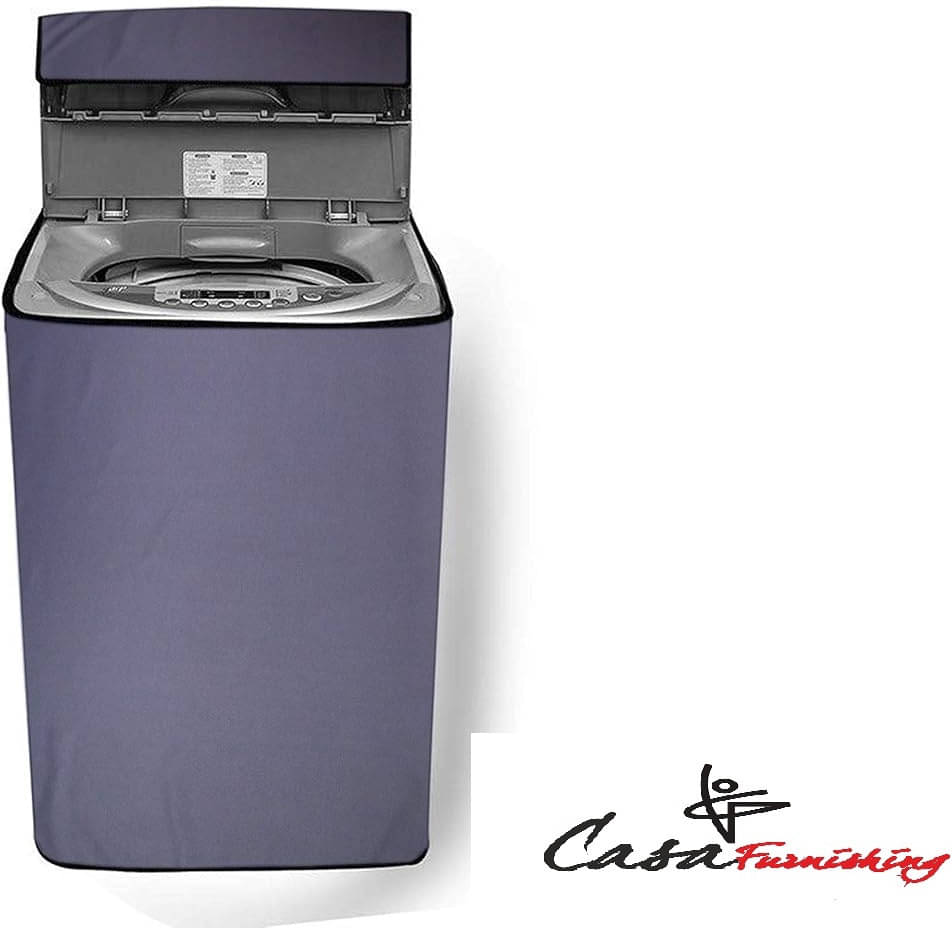     			CASA FURNISHING Top Load Washing Machine Cover Compatiable For 7 kg - Gray
