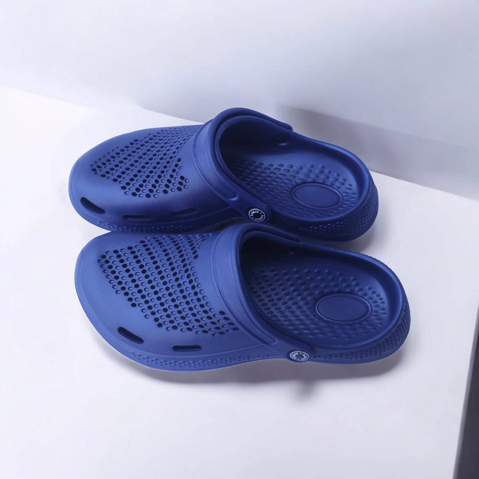     			Clogs For Men - Navy Blue Men's Clogs