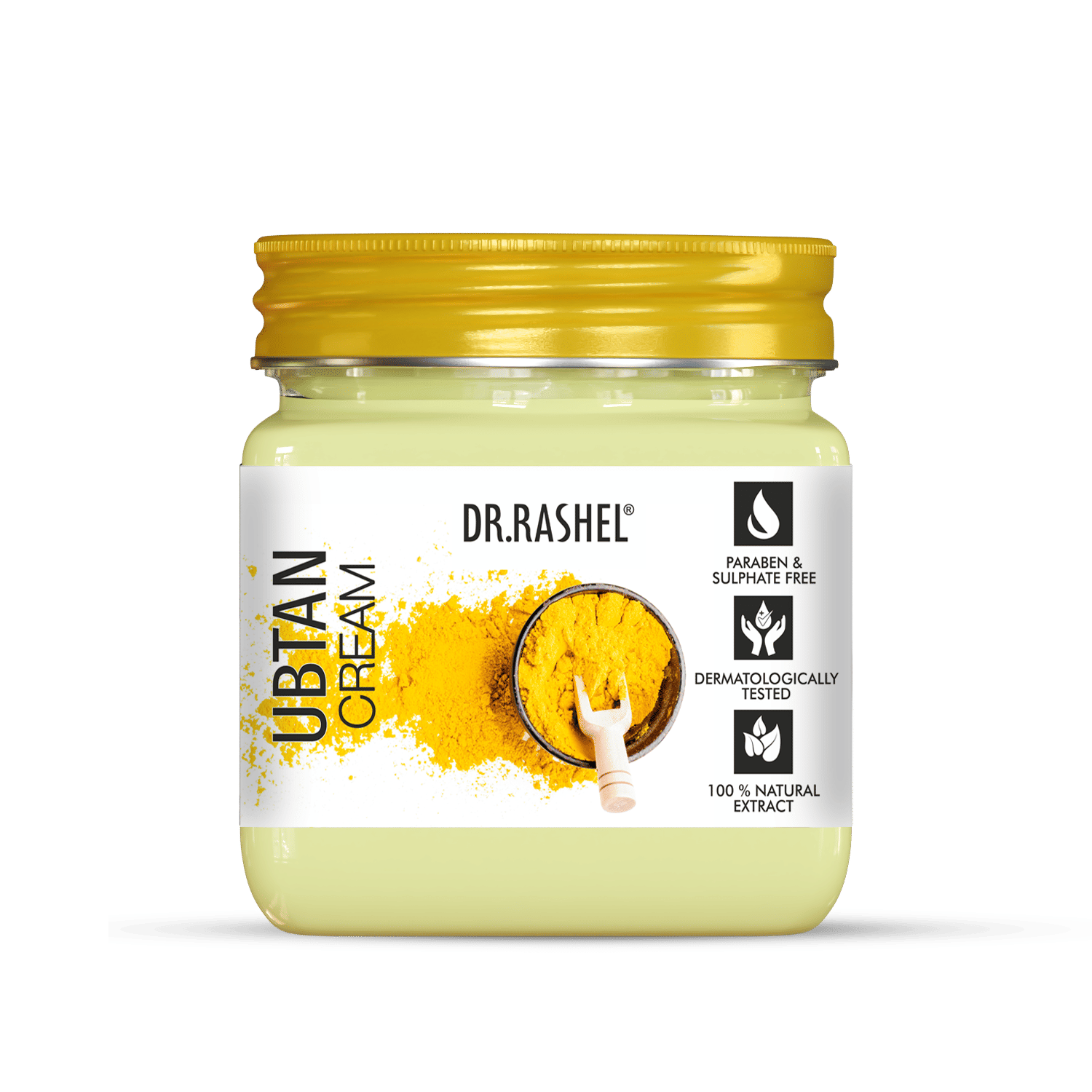    			DR.RASHEL Day Cream All Skin Type Turmeric ( 380ml ml )