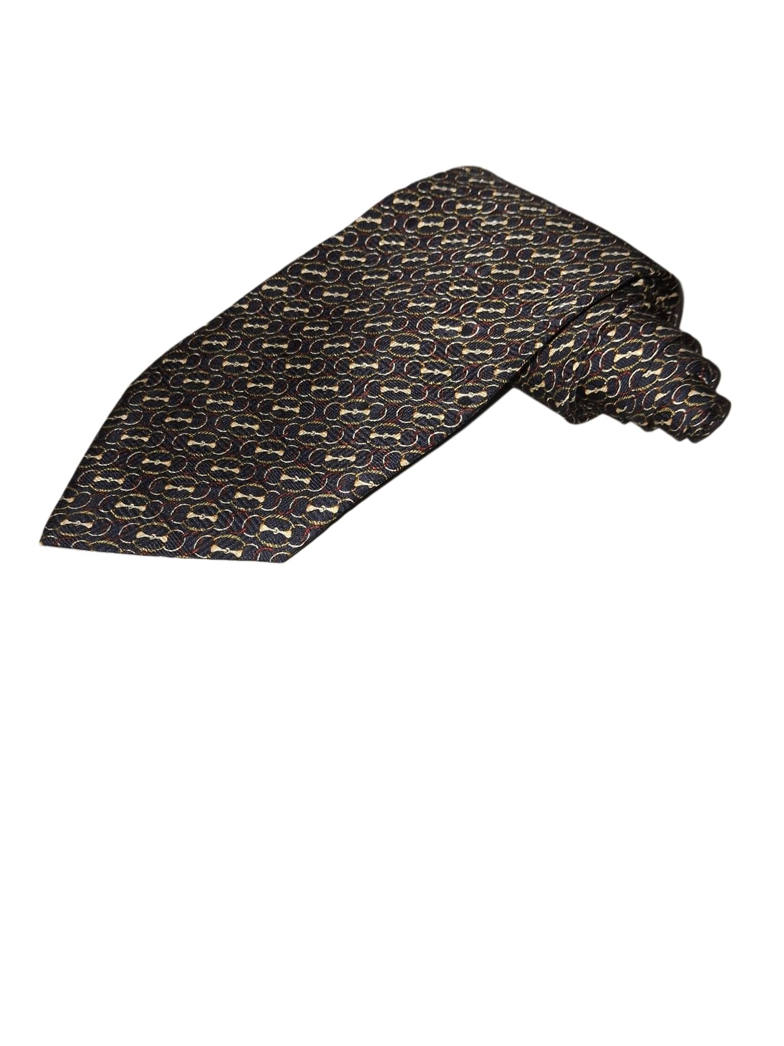Denmarc Multi Abstract Silk Necktie Denmarc Multi Abstract Silk Necktie