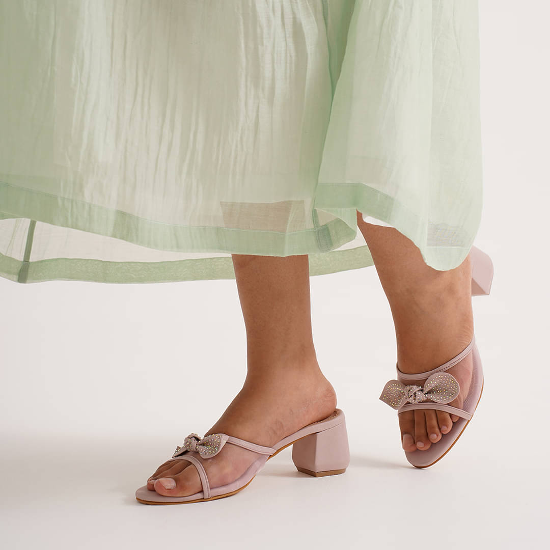 JM Looks Pink Women's Sandal Heels     			JM Looks Pink Women's Sandal Heels