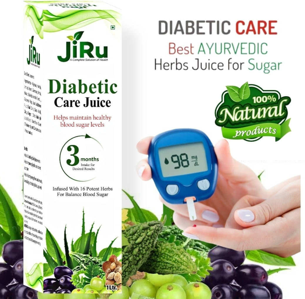 Jiru Diabetic Care Juice | Helps Control Blood Sugar Level and Lower Bad Cholesterol Jiru Diabetic Care Juice | Helps Control Blood Sugar Level and Lower Bad Cholesterol