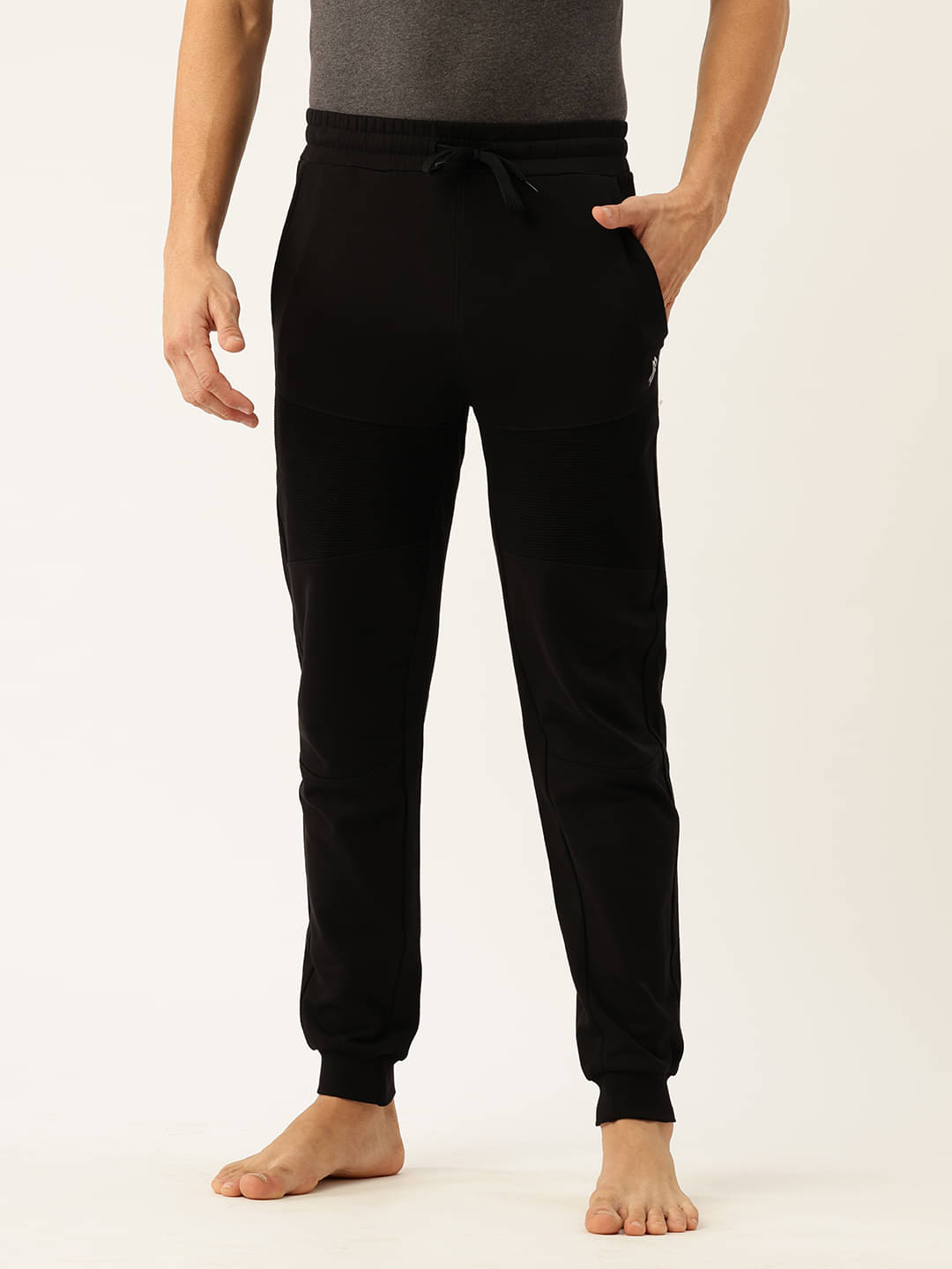     			John Players Pack of 1 Pyjama For Men's ( Black )