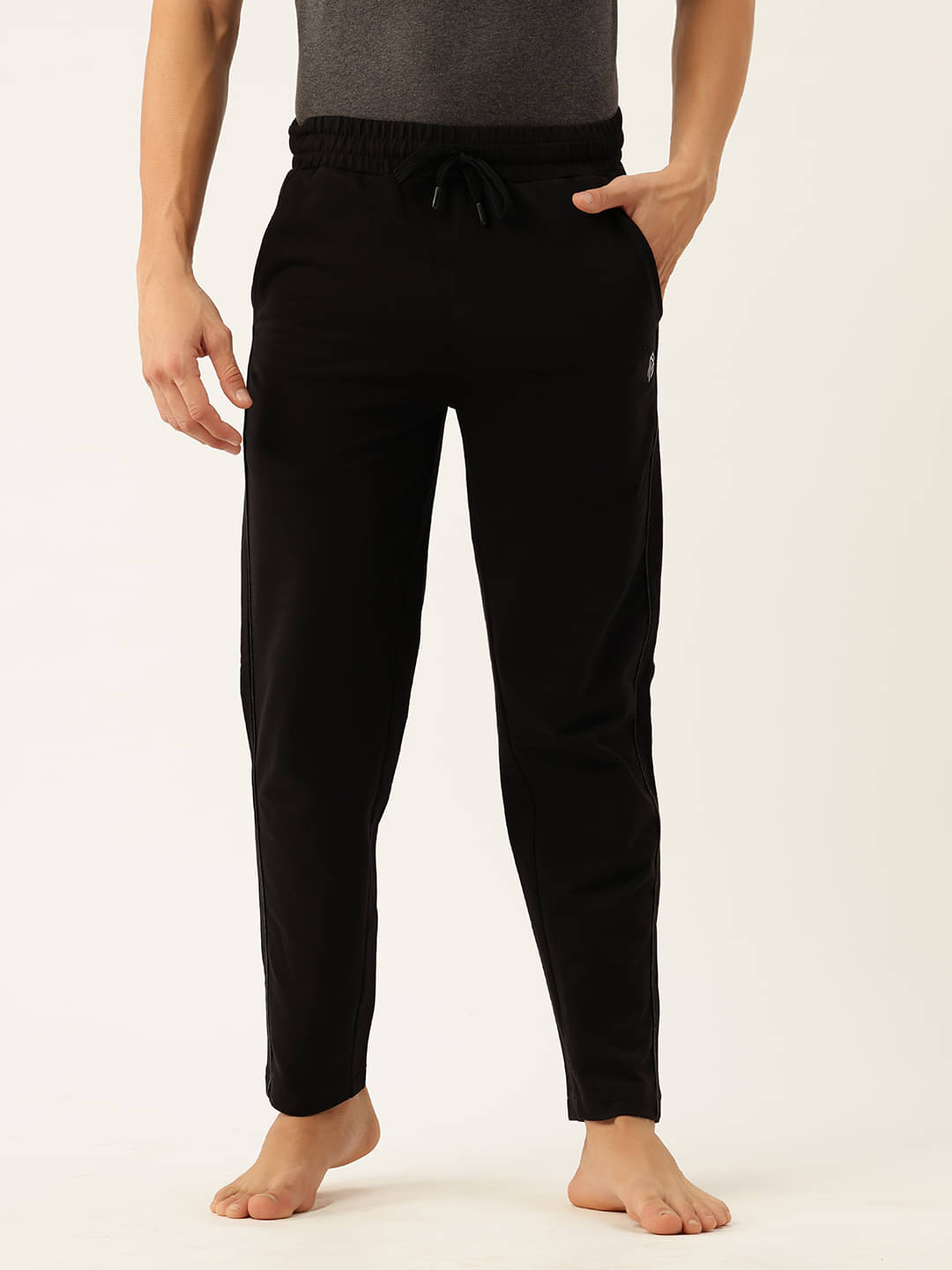     			John Players Pack of 1 Pyjama For Men's ( Black )