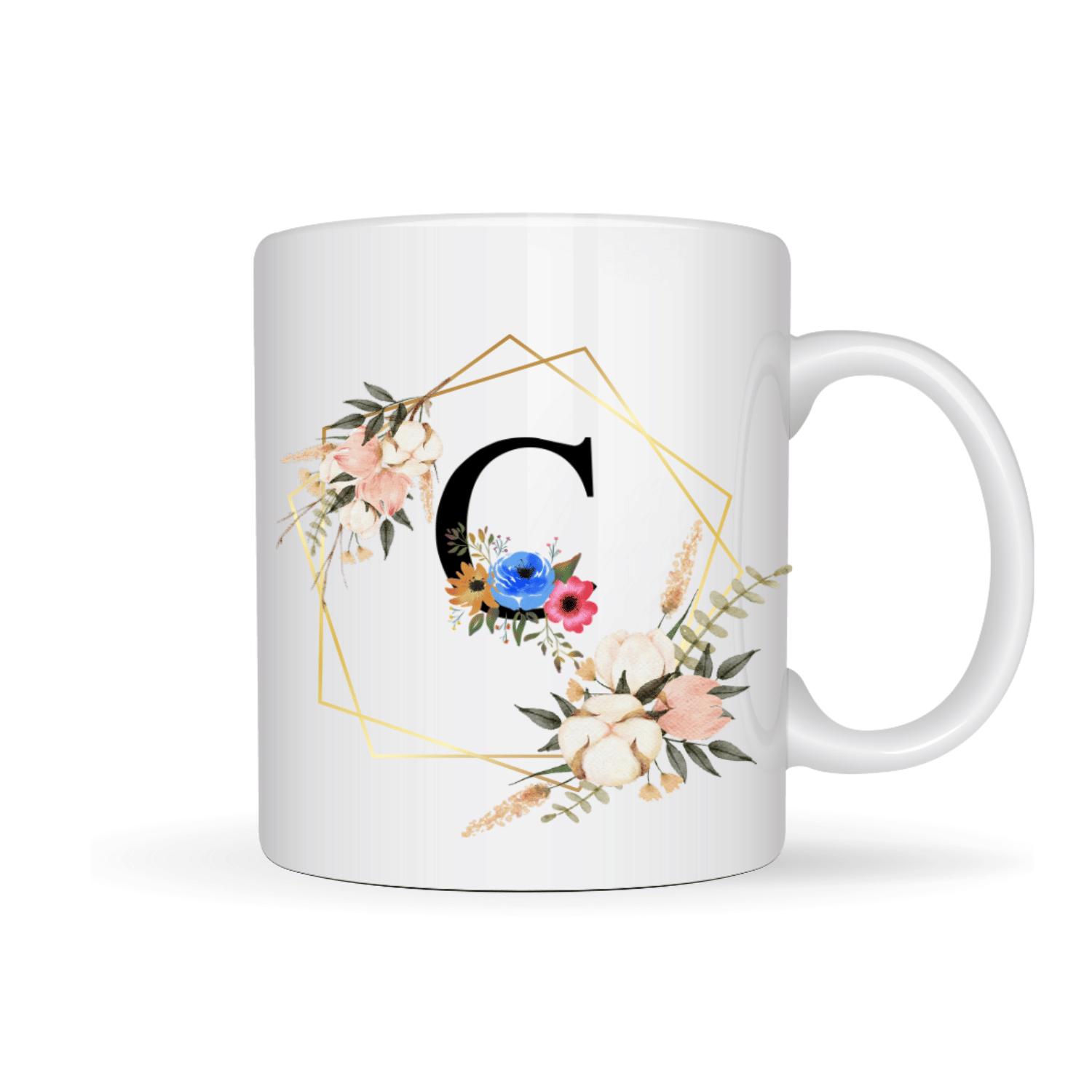     			Maddock Typography Ceramic Coffee Mug 325 mL ( Pack of 1 )